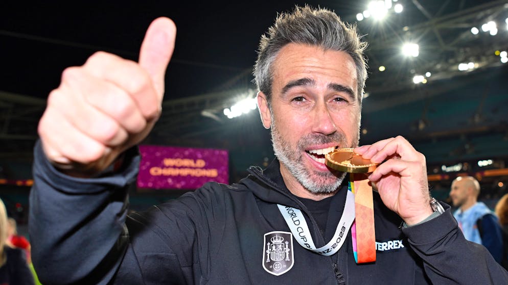 Jorge Vilda darf sich nach schwierigen Monaten von ganz Spanien feiern lassen.