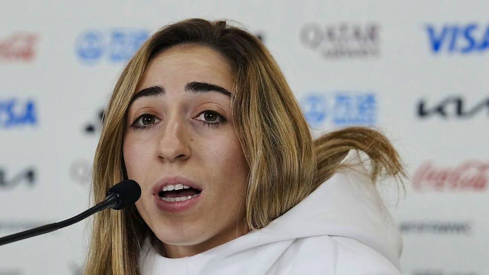 Olga Carmona musste nach dem Triumph in Sydney den Tod ihres Vaters verkraften