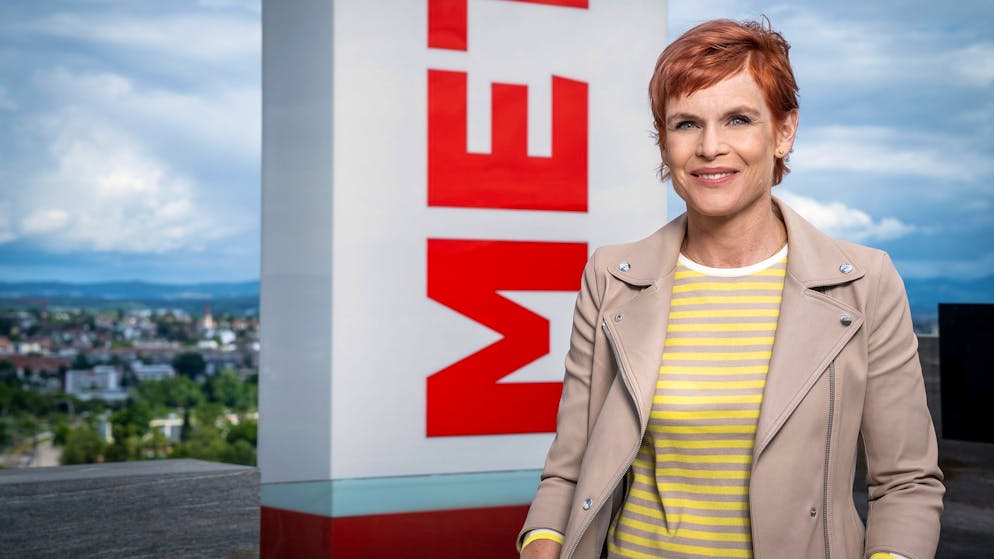 SRF-Wetterfee Sandra Boner. «Ich habe vor der Kamera ein Ablaufdatum»