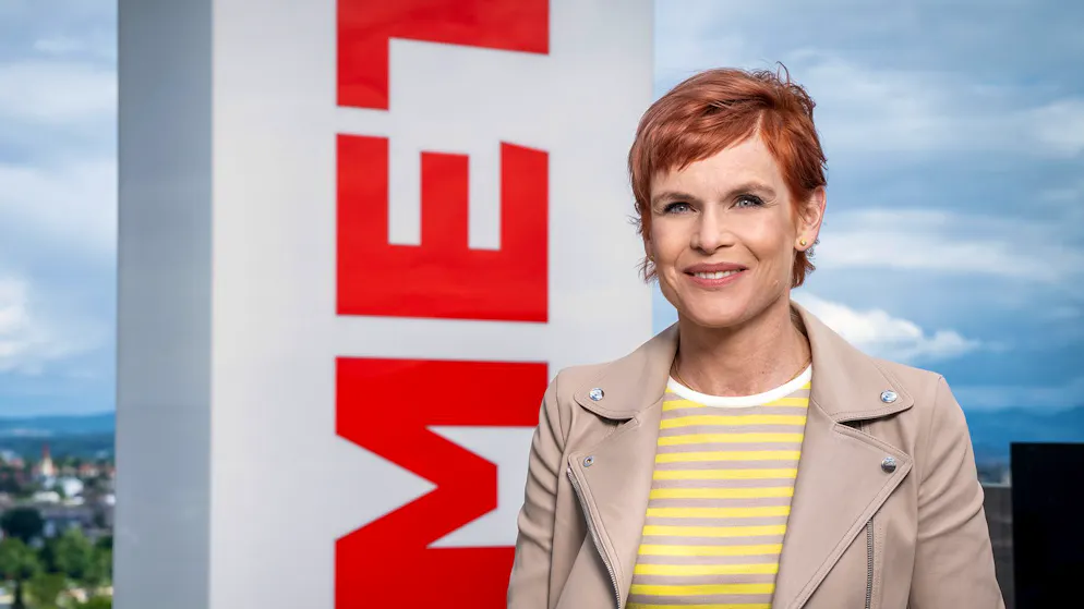 SRF weather presenter Sandra Boner. 