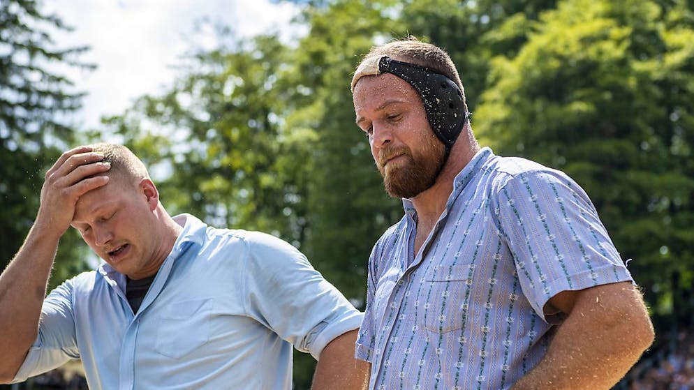 Staudenmann und Giger grösste, aber nicht einzige Favoriten - Gallery. Auch sie kennen sich vom Brünig: Matthias Aeschbacher (rechts) und Pirmin Reichmuth