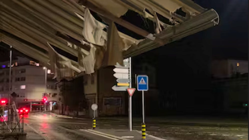 Reportage aus Locarno. Szenen wie aus einem Katastrophenfilm