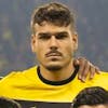 YB's players pose prior to the UEFA Champions League Play-offs 2nd leg match between Switzerland's BSC Young Boys and Israel's Maccabi Haifa, at the Wankdorf stadium, in Berne, Switzerland, Tuesday, August 29, 2023. (KEYSTONE/Peter Klaunzer)