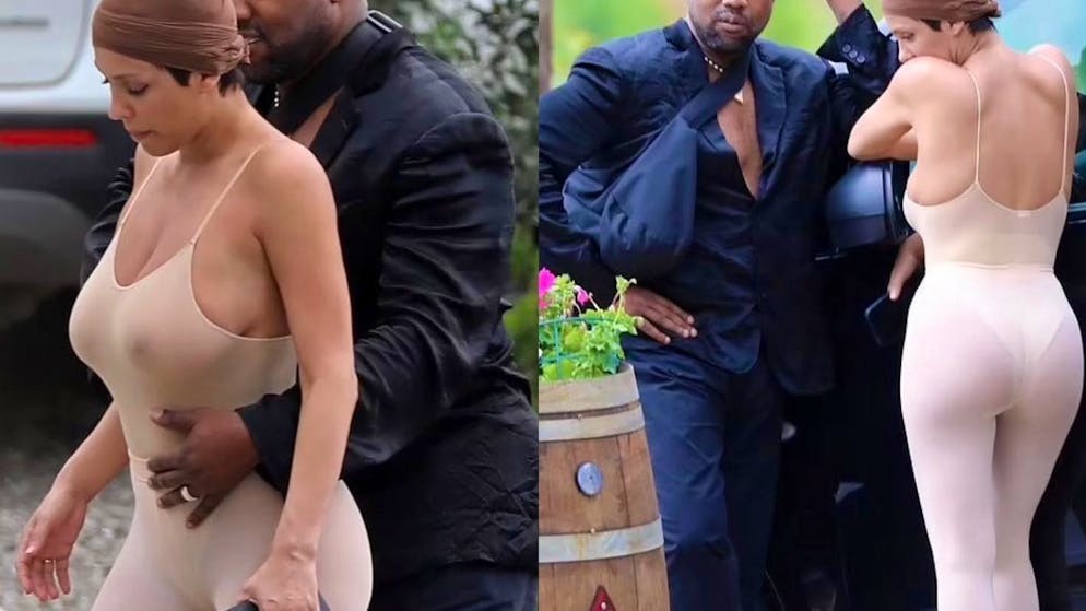 Naked Catsuit. L'épouse de Kanye West crée le buzz vestimentaire