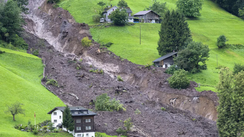Erdrutsch in Schwanden. Warum Murgänge durch die Klimakrise häufiger werden