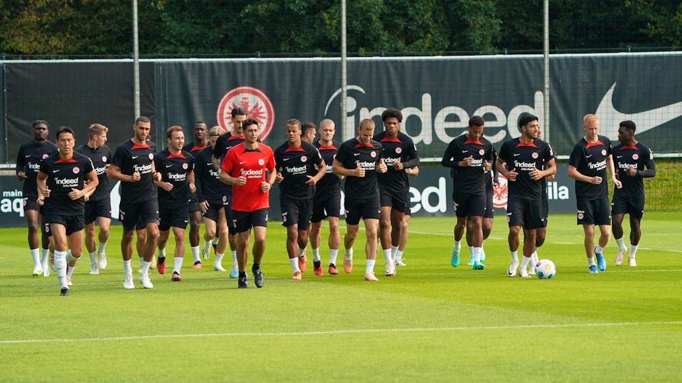 Im Training vom Mittwoch sucht man vergebens nach Kolo Muani.