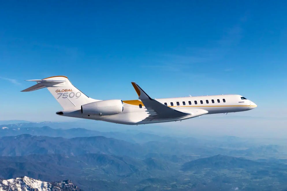 103 Millionen Franken kostet der Bombardier Global 7500.