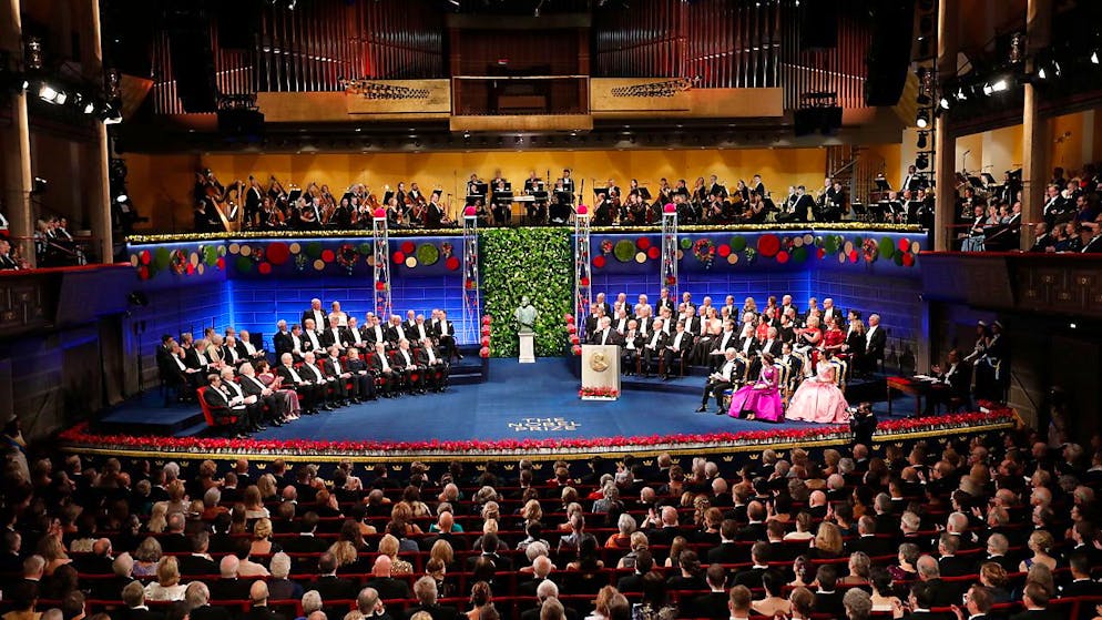 Marcia indietro della fondazione Nobel: alla premiazione non ci sarà l'ambasciatore russo. (Immagine d'archivio della cerimonia 2022).