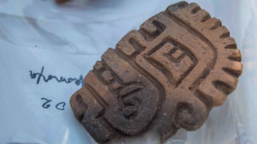 Uno dei repereti venuti alla luce negli scavi della valle di Jequetepeque,