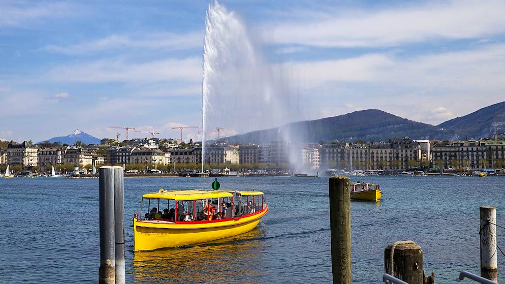 A Genève, la 2e Biennale de l'art et de la nature urbaine - (re)connecting earth porte sur l'eau et la biodiversité autour du Léman. Les oeuvres d'une trentaine d'artistes locaux et internationaux sont exposées autour de la rade (illustration).
