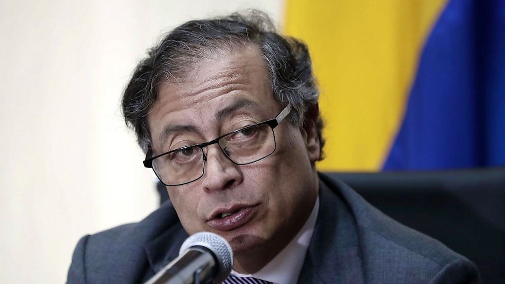 Il presidente colombiano Gustavo Petro.