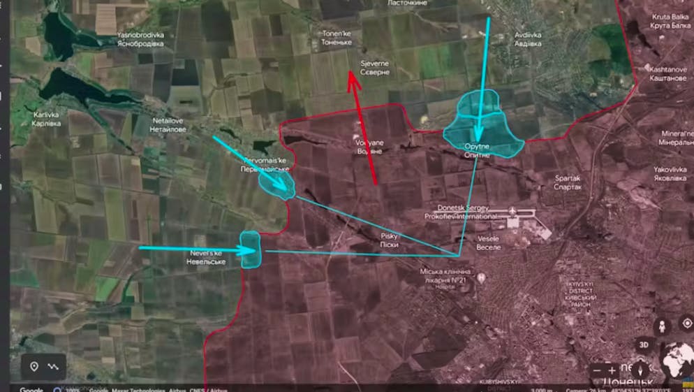 Il fronte in realtà rigido vicino a Donetsk – qui si combattono più o meno costantemente dal 2014 – potrebbe ora muoversi. 