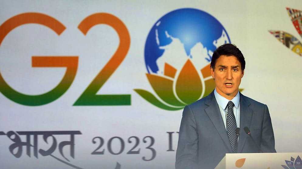 Il premier Justin Trudeau è ancora bloccato a New Dehli