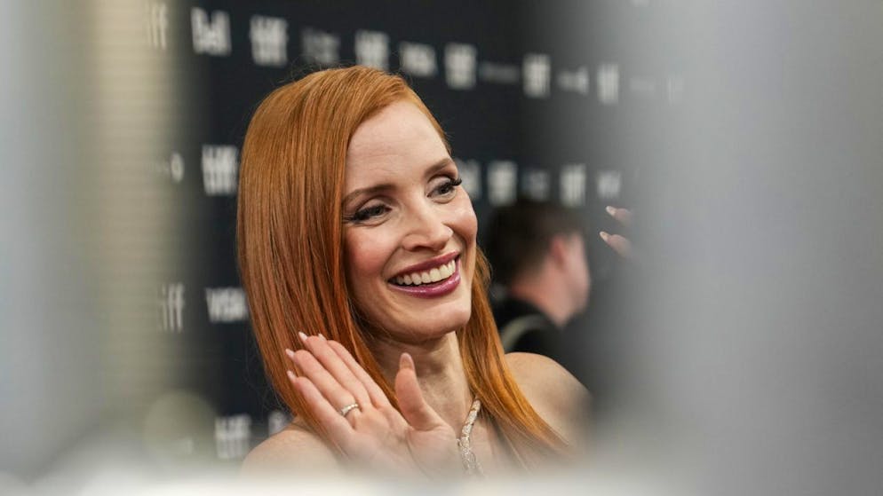 Oscar-winning American actress Jessica Chastain has just premiered her new film. "Memory" at the Toronto International Film Festival.  He will present it at the Zurich Film Festival on October 1.