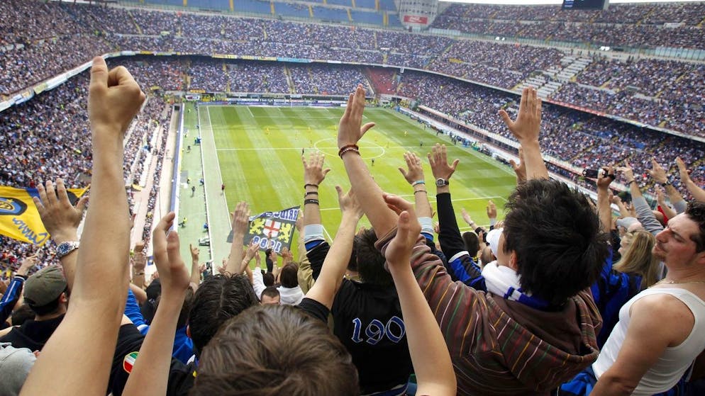 Il San Siro dei tifosi dell'Inter.