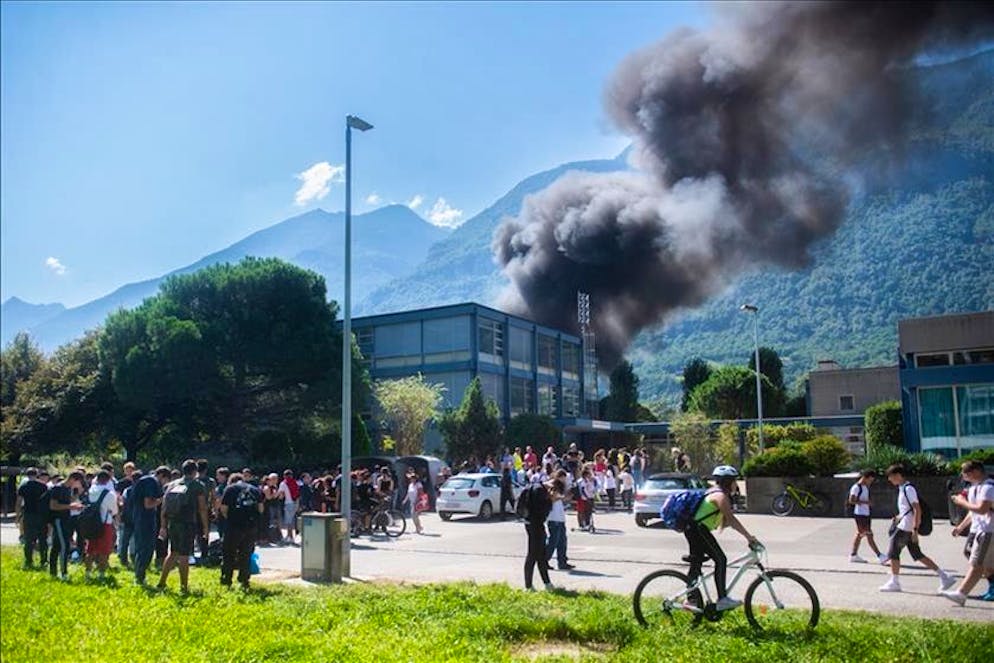 Il rogo risale al 7 settembre