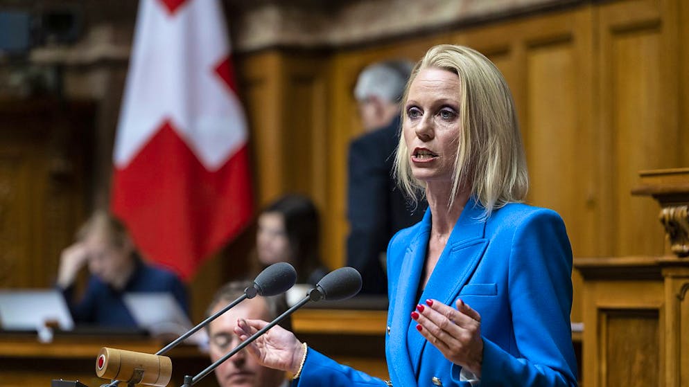 La consigliera nazionale Lilian Studer