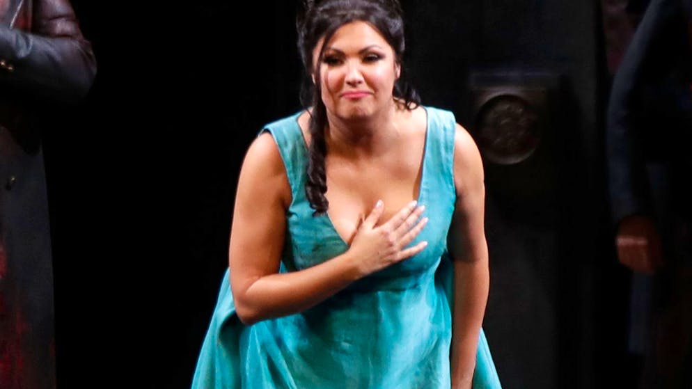 La soprano russa Anna Netrebko