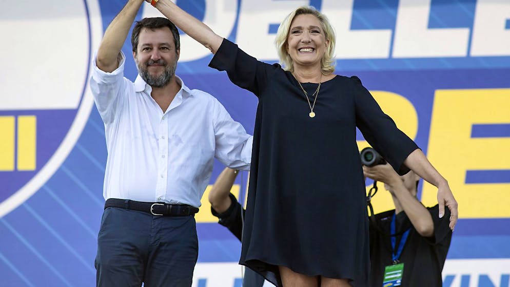 Alliance politique. Salvini et Le Pen en choeur contre la «submersion migratoire»