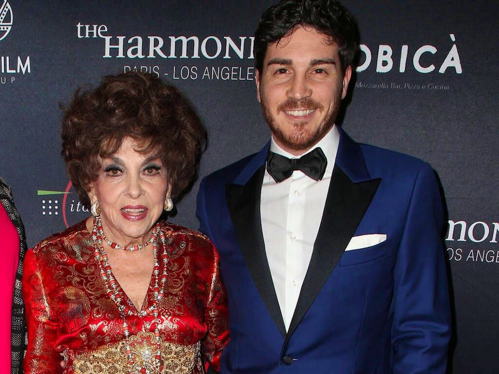 Gina Lollobrigida e Andrea Piazzolla