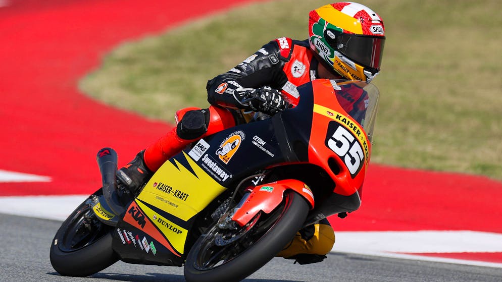 Moto3. Noah Dettwiler roulera en championnat du monde en 2024