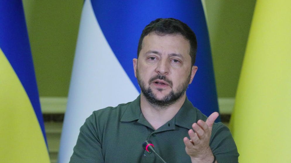 Il presidente dell'Ucraina Volodymyr Zelensky (foto d'archivio)