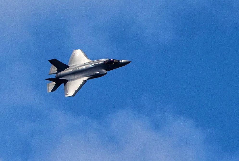 Un F-35 americano in una foto d'archivio.