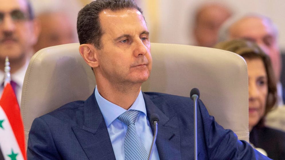 Baschar al-Assad, Präsident von Syrien, hält sich weiter an der Macht.