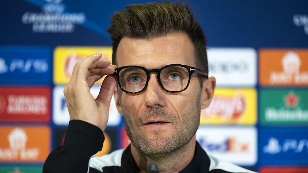 L'allenatore dell'YB Raphael Wicky.