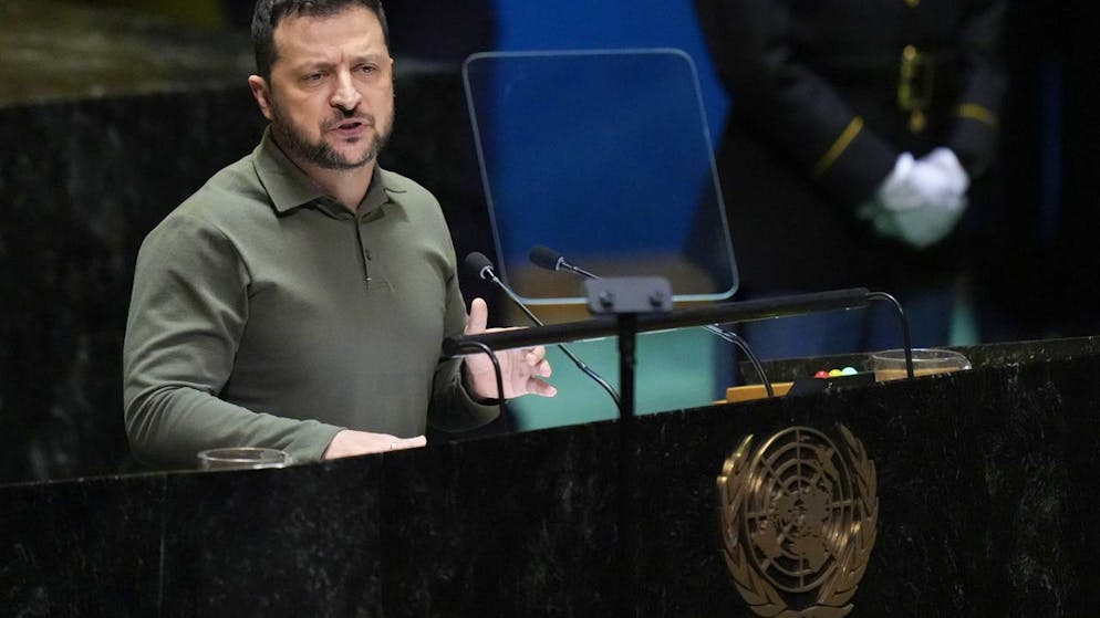Assemblée générale. A l'ONU, Zelensky vole la vedette et accuse Moscou de «génocide»