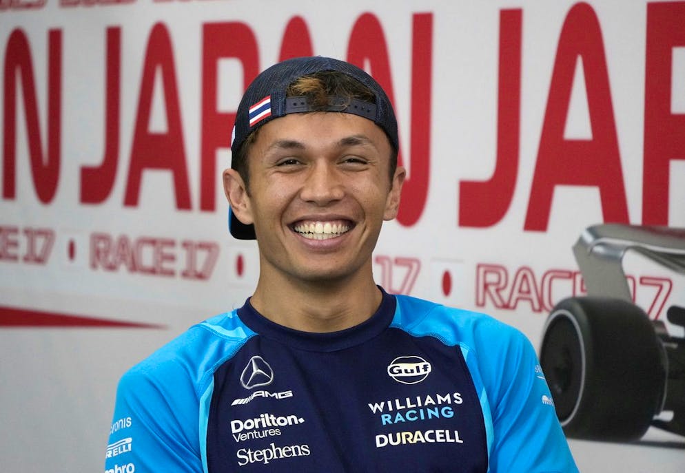 Lo stipendio annuo degli assi della Formula 1. Alex Albon (Williams):  2.8 milioni di franchi.