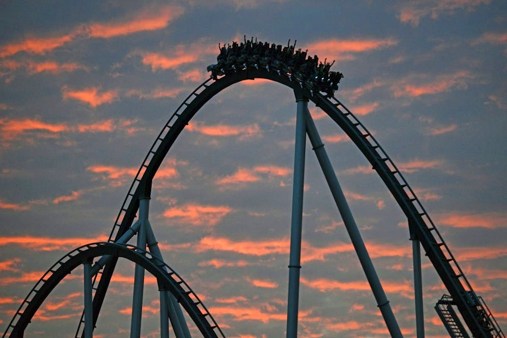 Le montagne russe «Silver Star» all'Europa Park.