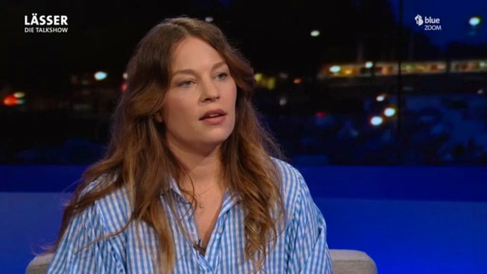 Anna Rossinelli bei «Lässer». «Ich möchte nicht Pause machen, weil ich ein Kind habe»