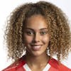 Alayah Pilgrim Fussball U-17 Nationalteam Frauen. (KEYSTONE/Christian Beutler)