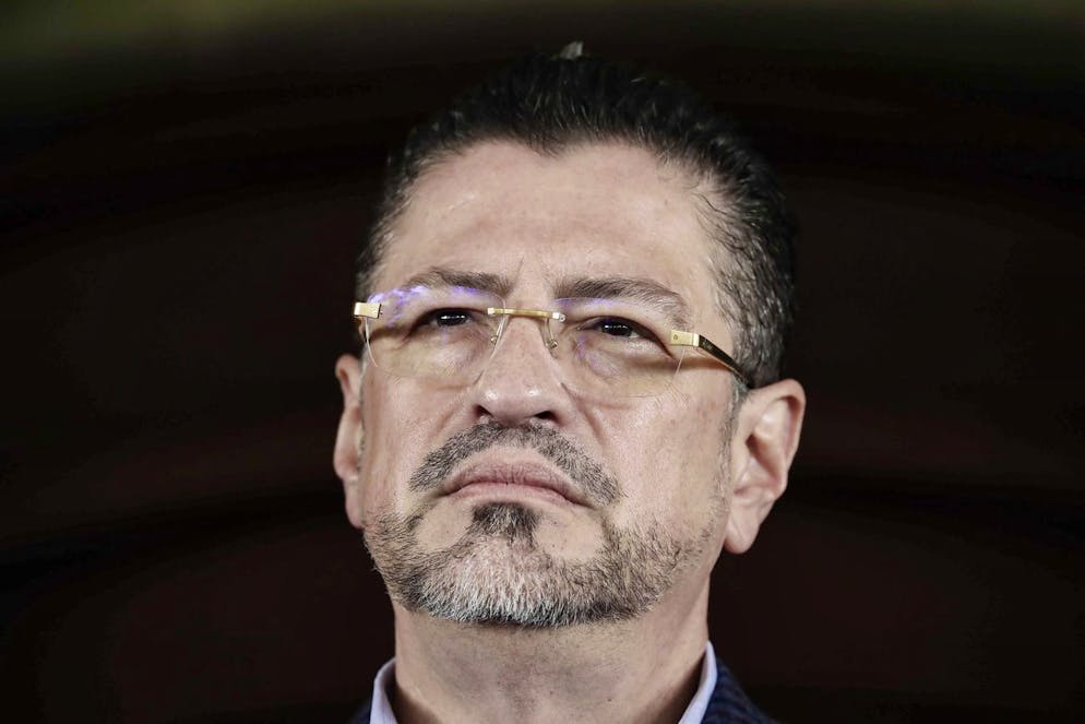 Il presidente del Costa Rica Rodrigo Chaves (immagine d'archivio).