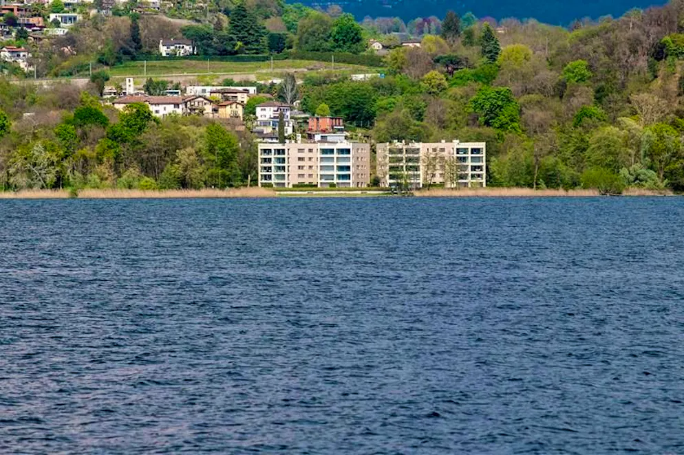 Le acque del Ceresio a Muzzano