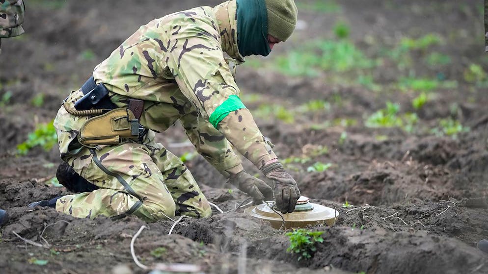 Operazioni di sminamento in Ucraina