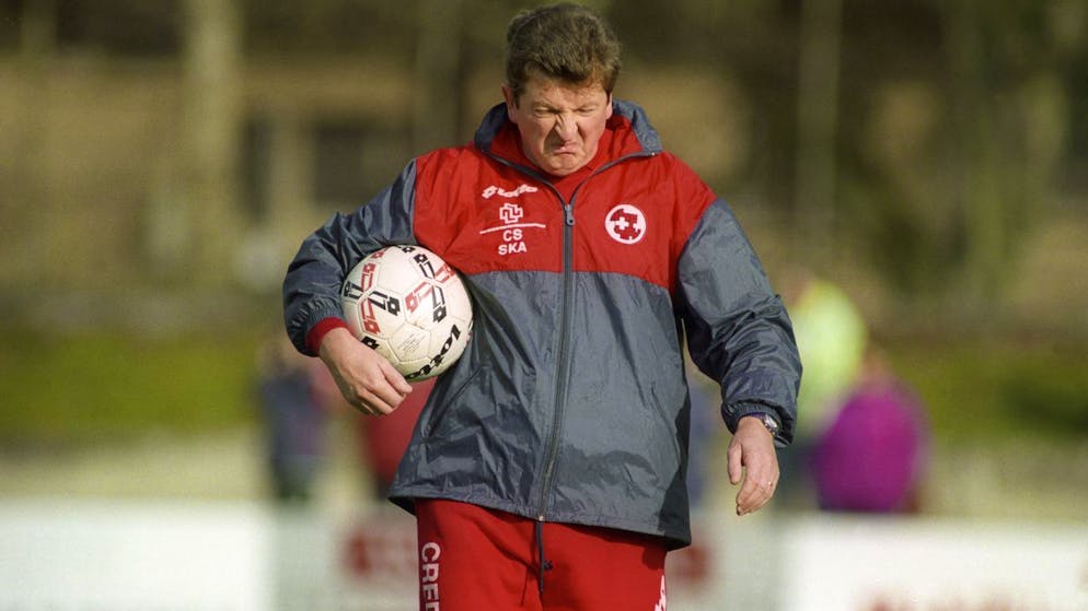 Roy Hodgson, ct della Nazionale svizzera dal 1992 al 1995