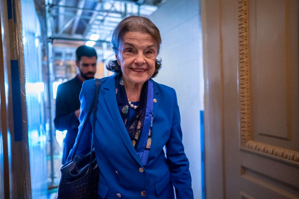 Die ehemalige kalifornische Senatorin Dianne Feinstein.