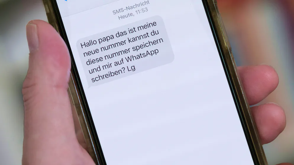 Eine typische Phishing-Nachricht: Hinter solchen Nachrichten verstecken sich meist Betrüger. Es lohnt sich, solche Mitteilungen immer kritisch zu hinterfragen.