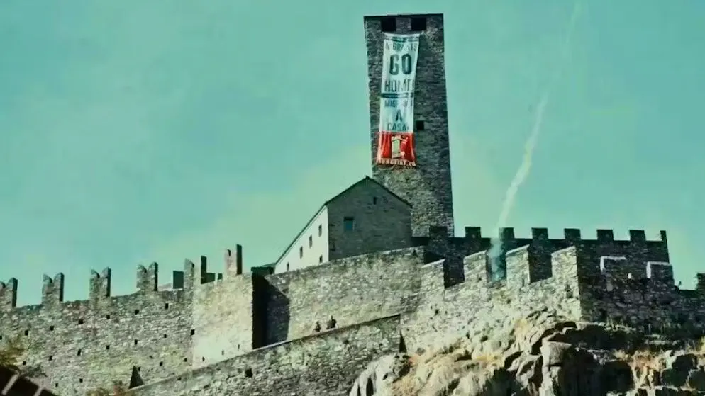 Störaktion in Bellinzona. So konnten Rechtsextreme das Castelgrande vereinnahmen