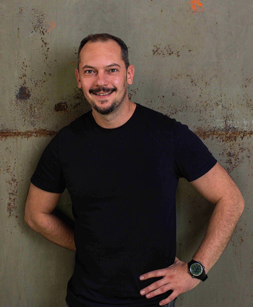 «Als Kind sass ich einfach am Tisch und habe gegessen, ohne mir viel Gedanken zu machen, was es alles braucht, bis ein Gericht auf dem Tisch steht»: Vilson Krasnic.