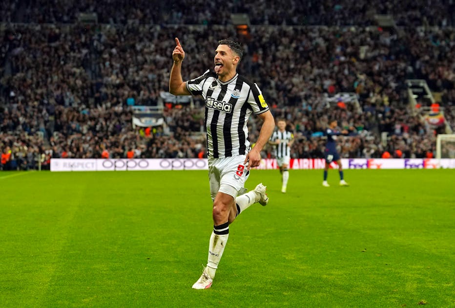 Champions League: Char with a dream goal in Newcastle’s win over Paris Saint-Germain ++ Man City wins over Leipzig