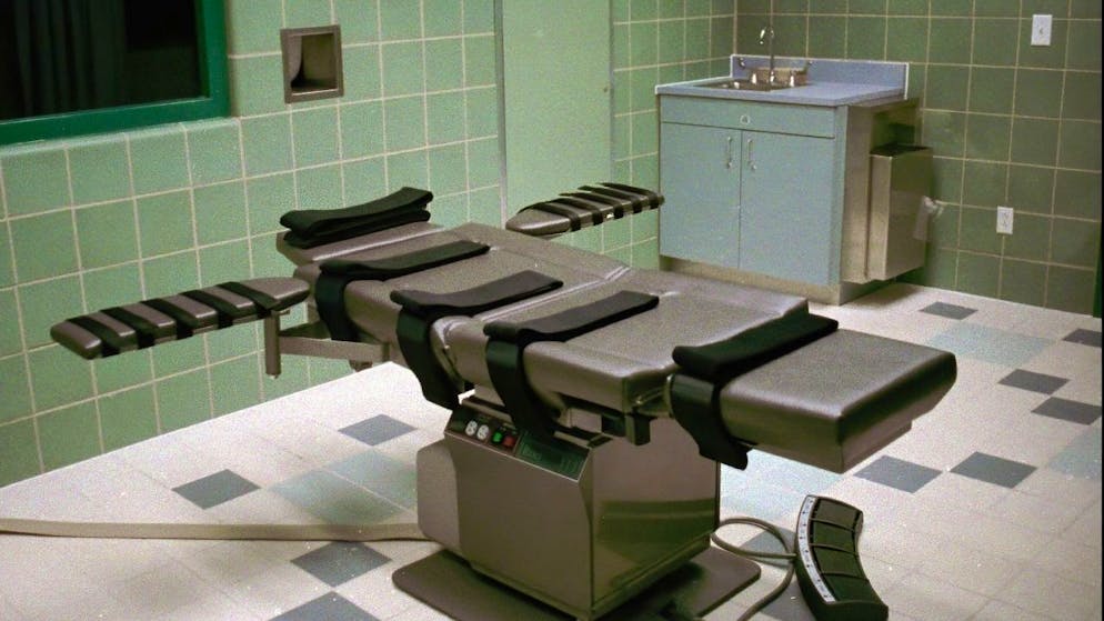 Le prisonnier a reçu une injection létale à la prison d'Etat de Raiford (cliché symbolique/Keystone archives).