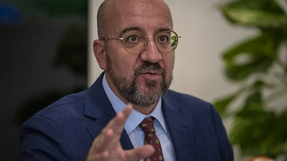 EU-Ratspräsident Charles Michel hat sich für einen EU-Beitritt der Ukraine bis zum Jahr 2030 ausgesprochen - unter der Voraussetzung, dass Kiew bestimmte Kriterien erfüllt. "Die Ukraine kann 2030 zur EU gehören, wenn beide Seiten ihre Hausaufgaben machen." (Archivbild)