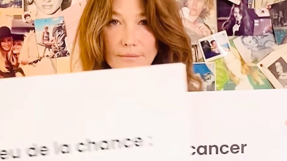 Schwierige Entscheidung. Carla Bruni macht Brustkrebs-Erkrankung öffentlich
