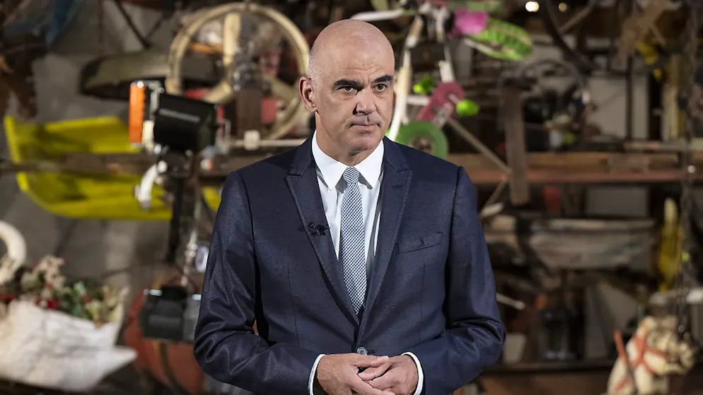Bundespräsident Alain Berset nimmt am Donnerstag am dritten Gipfeltreffen der Europäischen Politischen Gemeinschaft im spanischen Granada teil. (Archiv)