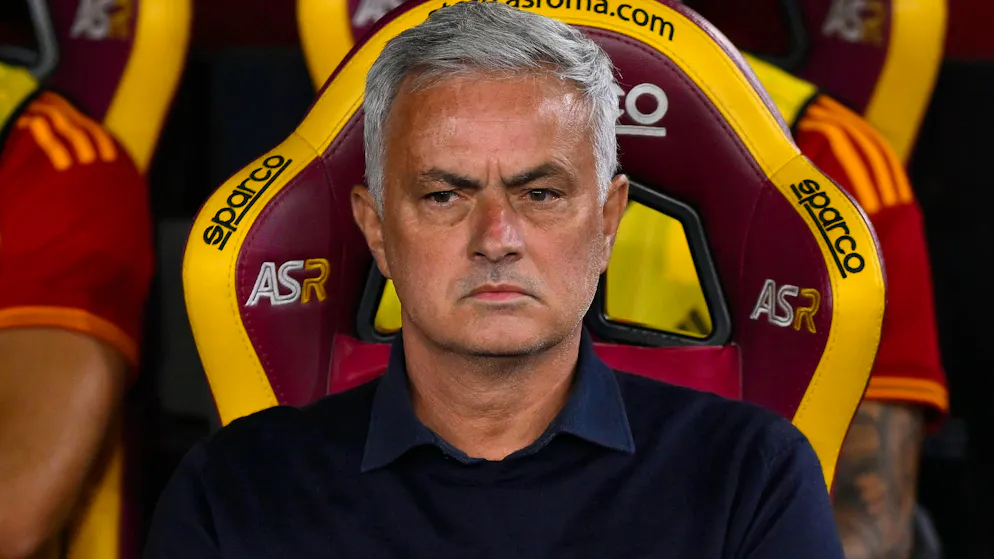 José Mourinho darf gegen Servette nicht coachen.