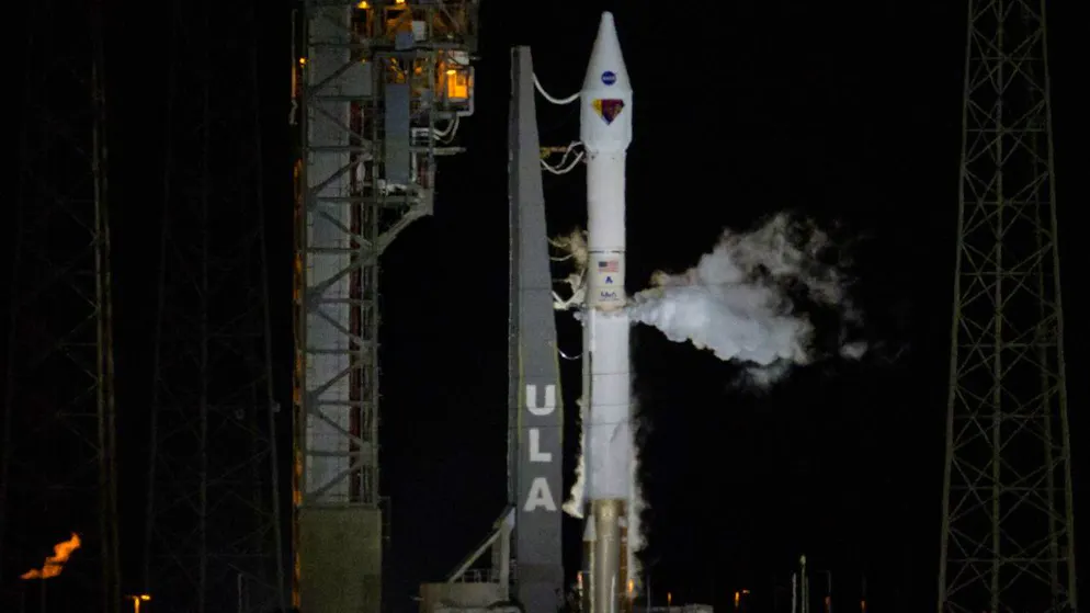 Eine Atlas-V-Rakte auf dem US-Weltraumbahnhof Cape Canaveral in Florida. (Archivbild)