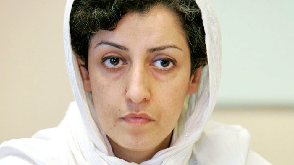 L'attivista iraniana Narges Mohammadi in una foto risalente al 2008